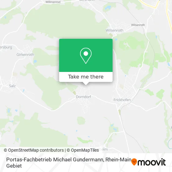 Карта Portas-Fachbetrieb Michael Gundermann