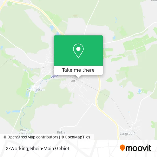 Карта X-Working