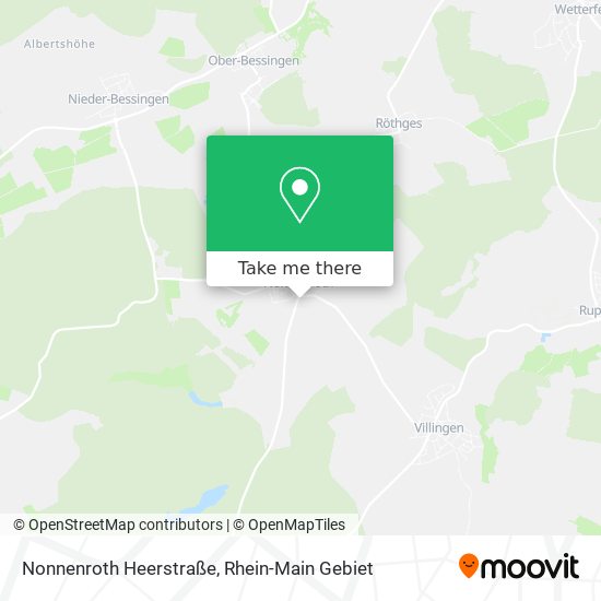 Nonnenroth Heerstraße map