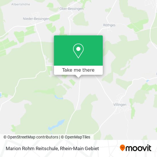 Marion Rohm Reitschule map