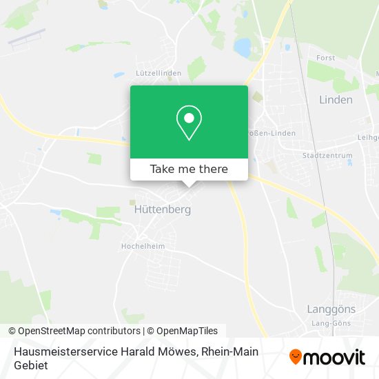 Hausmeisterservice Harald Möwes map