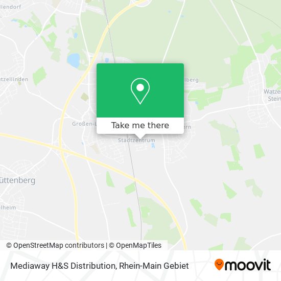 Mediaway H&S Distribution map