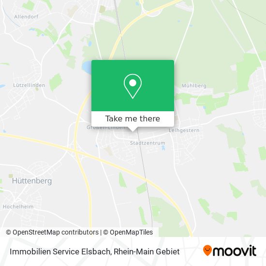 Карта Immobilien Service Elsbach