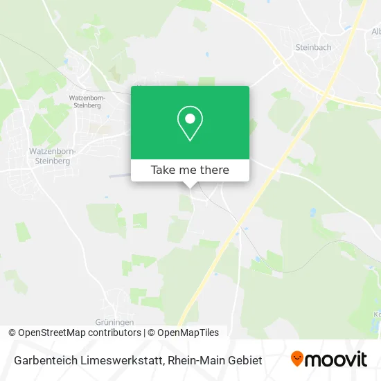 Карта Garbenteich Limeswerkstatt