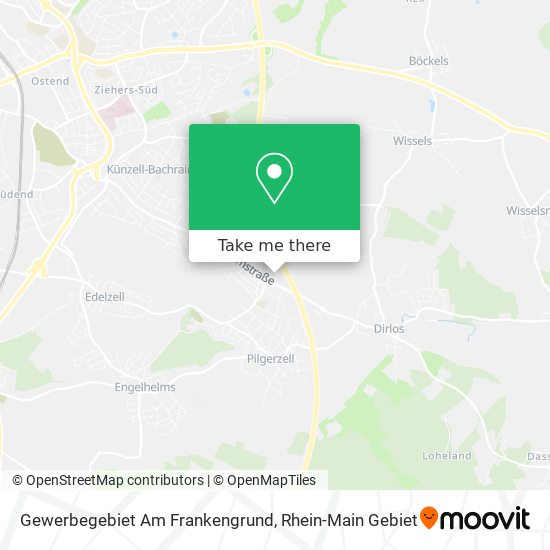 Gewerbegebiet Am Frankengrund map