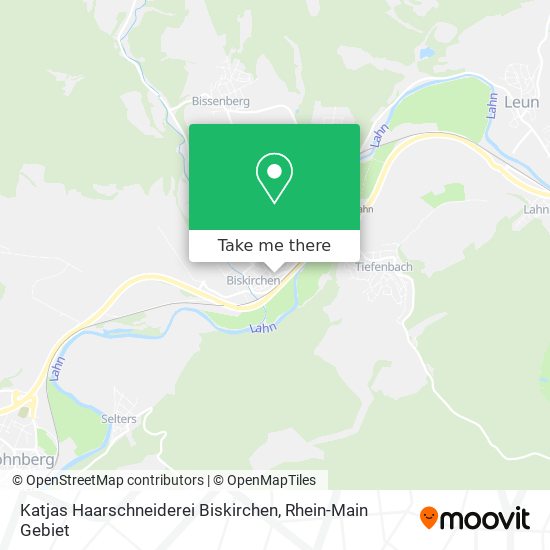 Katjas Haarschneiderei Biskirchen map