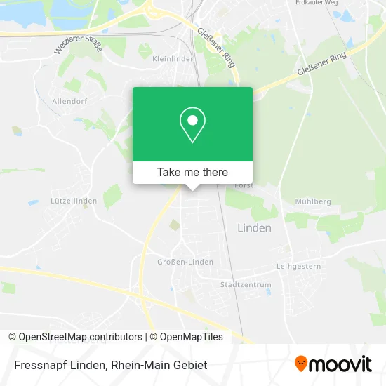 Карта Fressnapf Linden