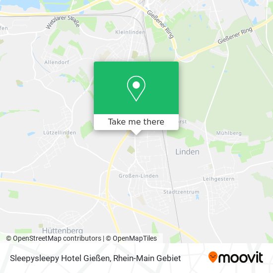 Sleepysleepy Hotel Gießen map