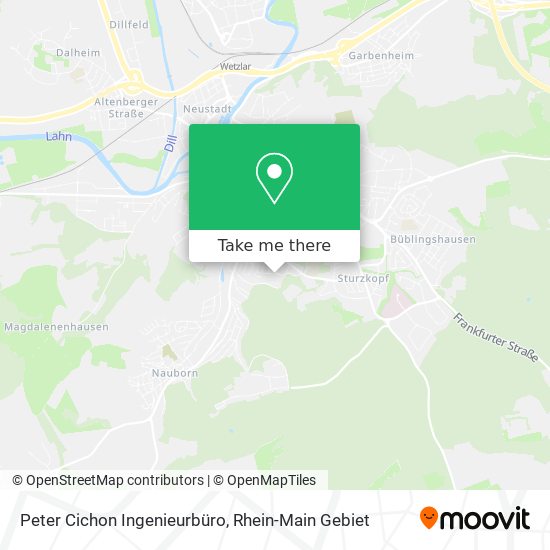 Peter Cichon Ingenieurbüro map