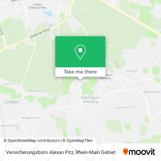 Карта Versicherungsbüro Alexan Pitz