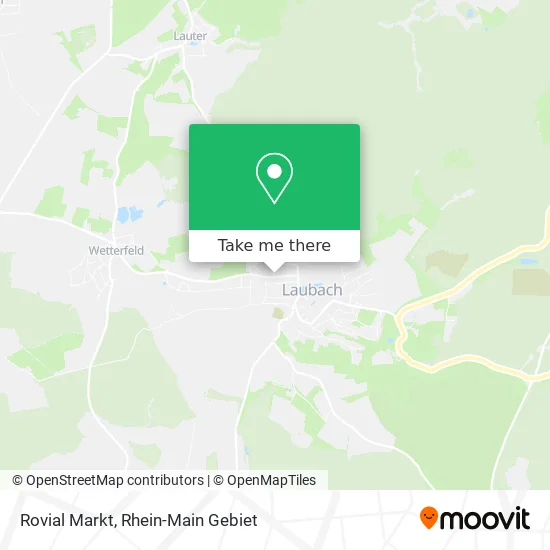 Карта Rovial Markt