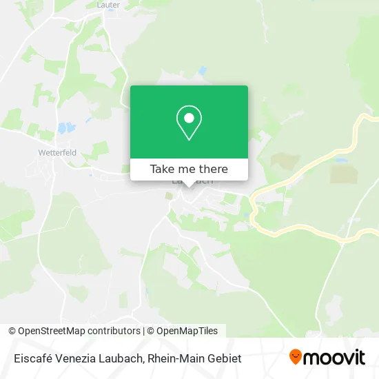 Карта Eiscafé Venezia Laubach