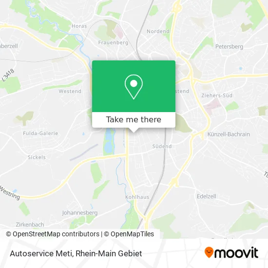 Карта Autoservice Meti