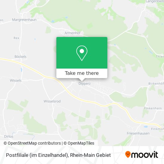 Postfiliale (im Einzelhandel) map