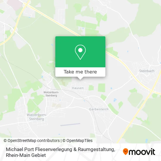 Карта Michael Port Fliesenverlegung & Raumgestaltung