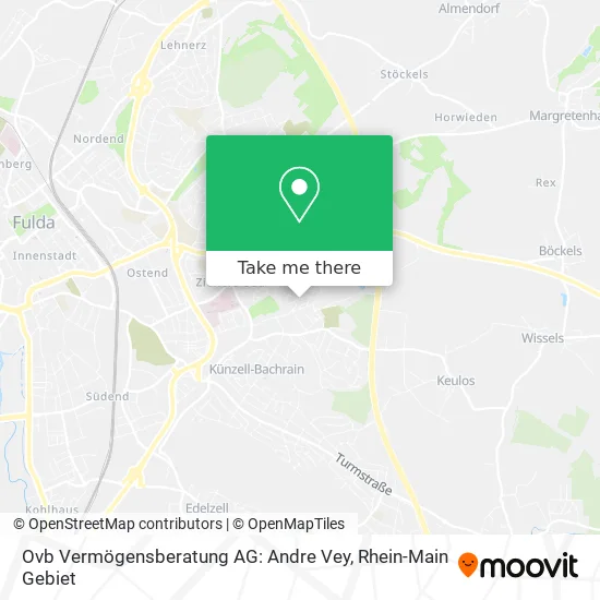 Карта Ovb Vermögensberatung AG: Andre Vey