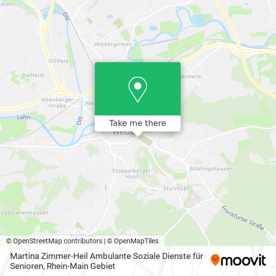 Martina Zimmer-Heil Ambulante Soziale Dienste für Senioren map