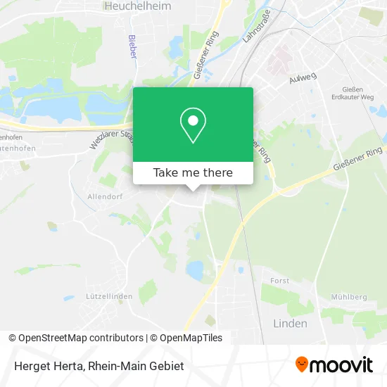 Карта Herget Herta