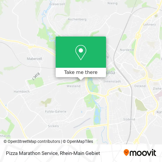 Карта Pizza Marathon Service