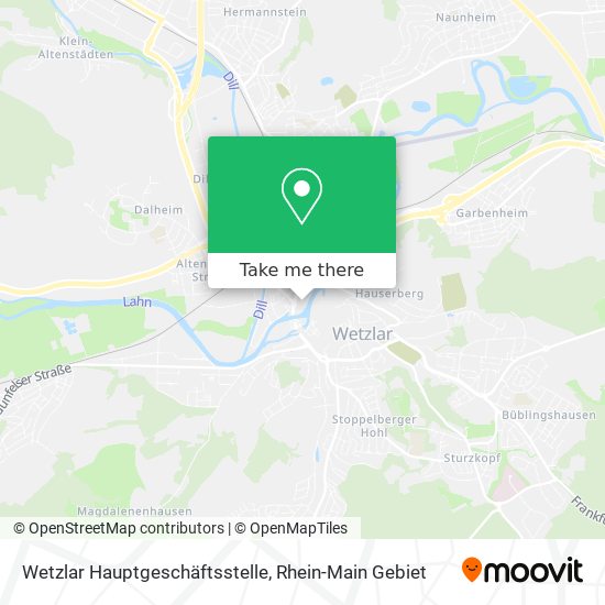 Wetzlar Hauptgeschäftsstelle map