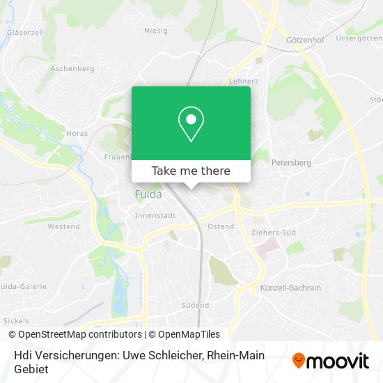 Hdi Versicherungen: Uwe Schleicher map