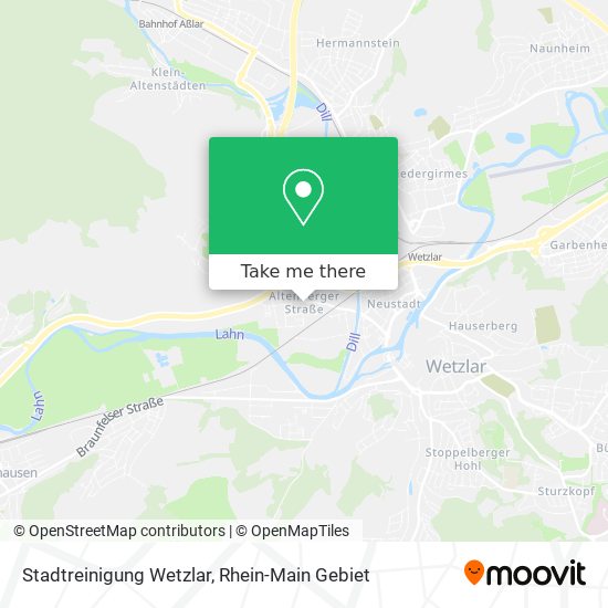 Stadtreinigung Wetzlar map