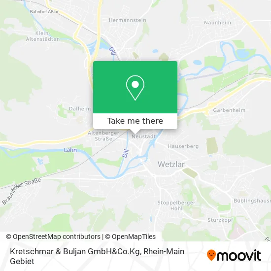 Карта Kretschmar & Buljan GmbH&Co.Kg