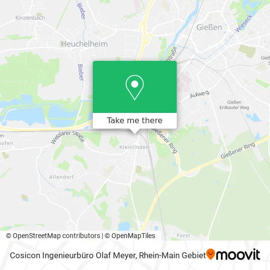 Карта Cosicon Ingenieurbüro Olaf Meyer