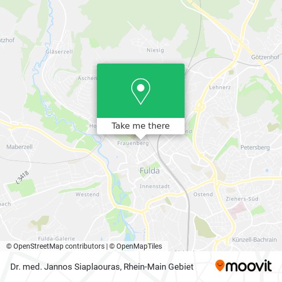 Dr. med. Jannos Siaplaouras map
