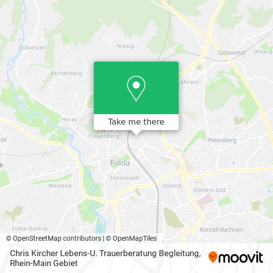 Карта Chris Kircher Lebens-U. Trauerberatung Begleitung