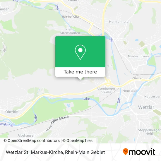 Карта Wetzlar St. Markus-Kirche