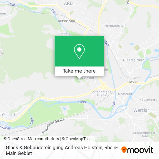 Glass & Gebäudereinigung Andreas Holstein map
