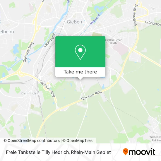 Карта Freie Tankstelle Tilly Hedrich