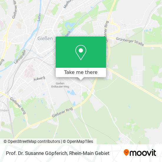 Prof. Dr. Susanne Göpferich map