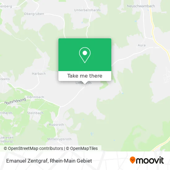 Карта Emanuel Zentgraf