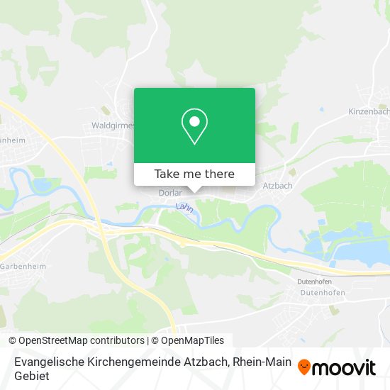 Evangelische Kirchengemeinde Atzbach map