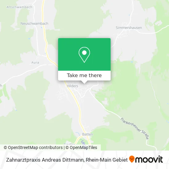 Карта Zahnarztpraxis Andreas Dittmann