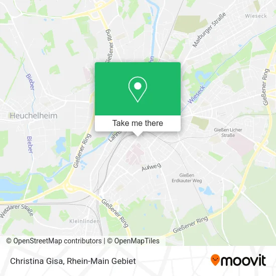 Карта Christina Gisa