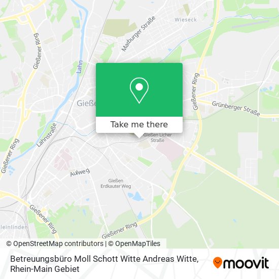 Betreuungsbüro Moll Schott Witte Andreas Witte map