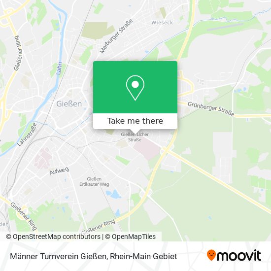 Männer Turnverein Gießen map