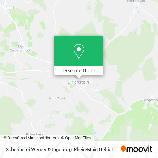 Schreinerei Werner & Ingeborg map
