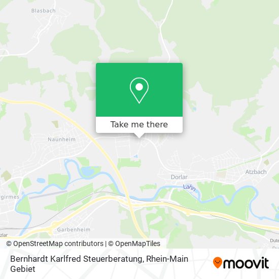 Bernhardt Karlfred Steuerberatung map