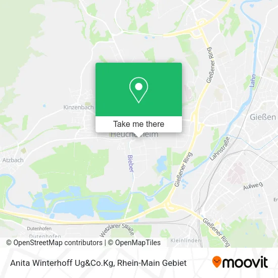 Карта Anita Winterhoff Ug&Co.Kg