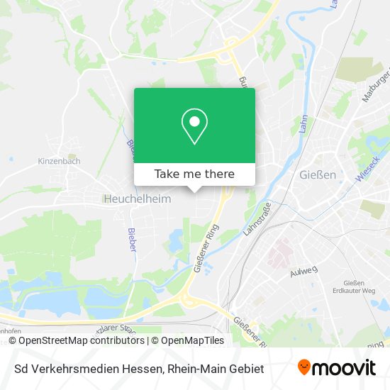 Sd Verkehrsmedien Hessen map