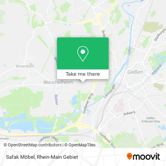 Карта Safak Möbel