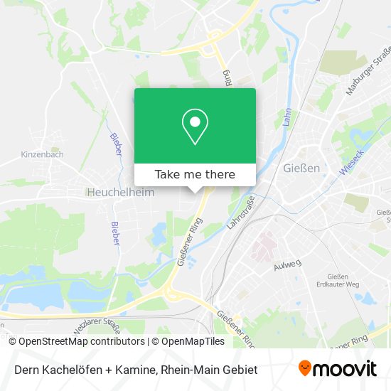 Dern Kachelöfen + Kamine map