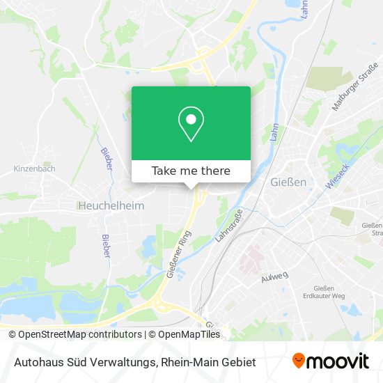 Autohaus Süd Verwaltungs map