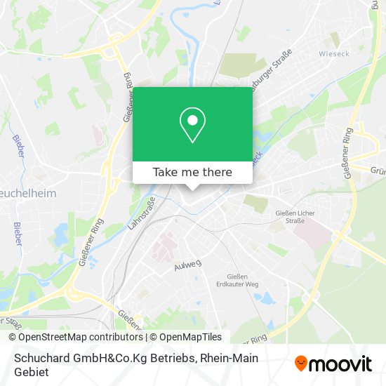 Schuchard GmbH&Co.Kg Betriebs map