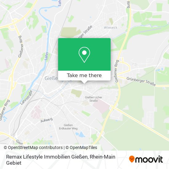 Remax Lifestyle Immobilien Gießen map