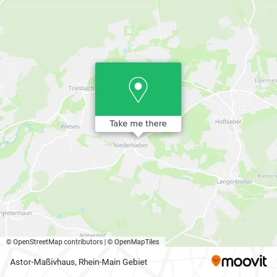 Карта Astor-Maßivhaus